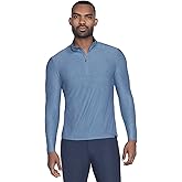Skechers mens Go Dri All Day Quarter Zip Long Sleeve Shirt