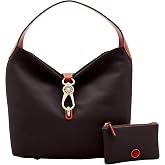 Dooney &amp; Bourke Handbag Wallet Set, Logo Lock Shoulder Bag Coin Purse