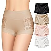 QUASTI women's underwear Lace seamless invisible No Show Briefs Soft breathable panties Women's sexy low-rise panties