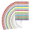 3080 PCS 0.5 Inch 14 Colors Color Coding Labels Circle Dot Stickers,Can be Used in Offices, Student Classrooms and Other Scenes.