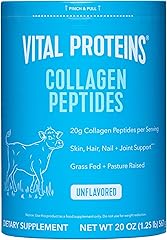 Vital Proteins Grass Fed Collagen Peptides Powder, Supports Hair, Skin, Nails, Bones, and Joints Health, Hydrolyzed Peptides 
