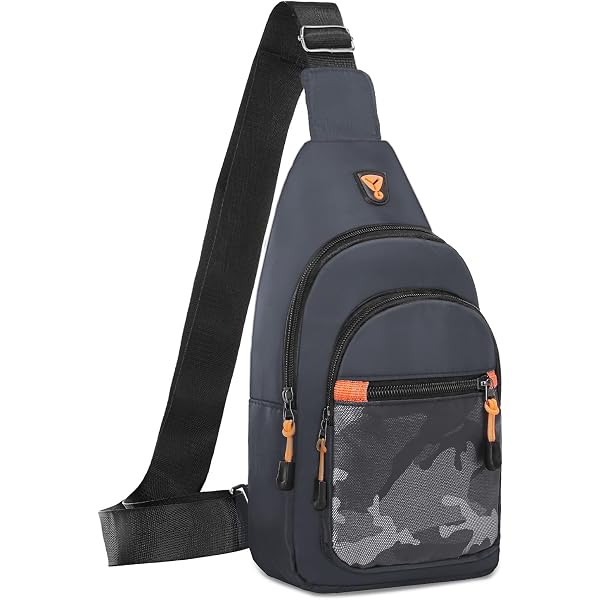 German Shepherd Dog Print Sling Bag - Crossbody Chest Bag For Men & Women, 38x20cm - View #2