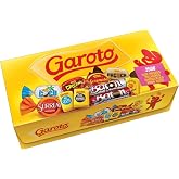 Garoto Brazilian Assorted Bonbons Box 6 Oz - 220g (Candies Inside Varies)