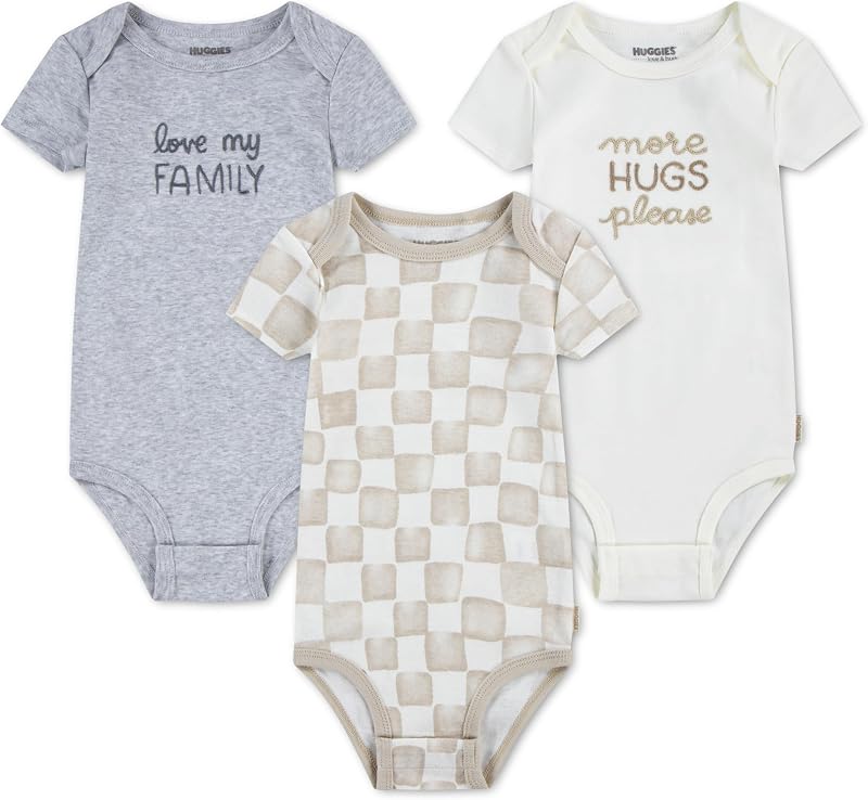 Bodysuit (3-Pack) Baby Boy White
