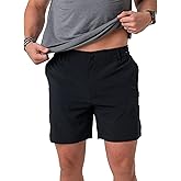 Burlebo Men&rsquo;s Everyday Shorts &ndash; Lightweight Casual Shorts with Stretch Fabric and Functional Pockets