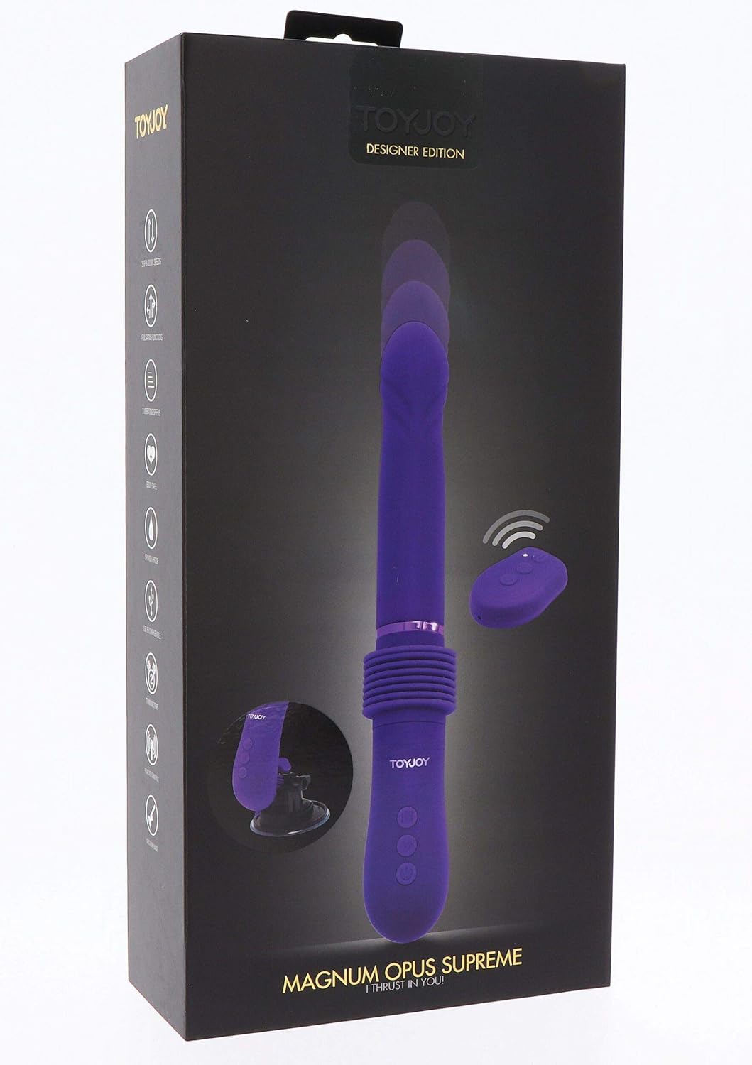 ToyJoy Magnum Opus Supreme Thruster 2, Berry - Image 3