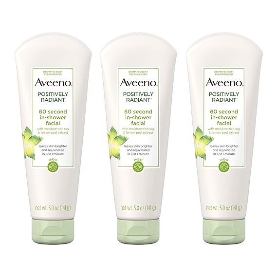 aveeno in shower facial