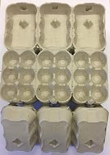 Happy Chickens 100 x Half Dozen NEW Egg Boxes Cartons For Poultry Eggs view 4