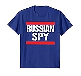 Kids Spy T-shirt - Russian Spy lovers Gear 12 Royal