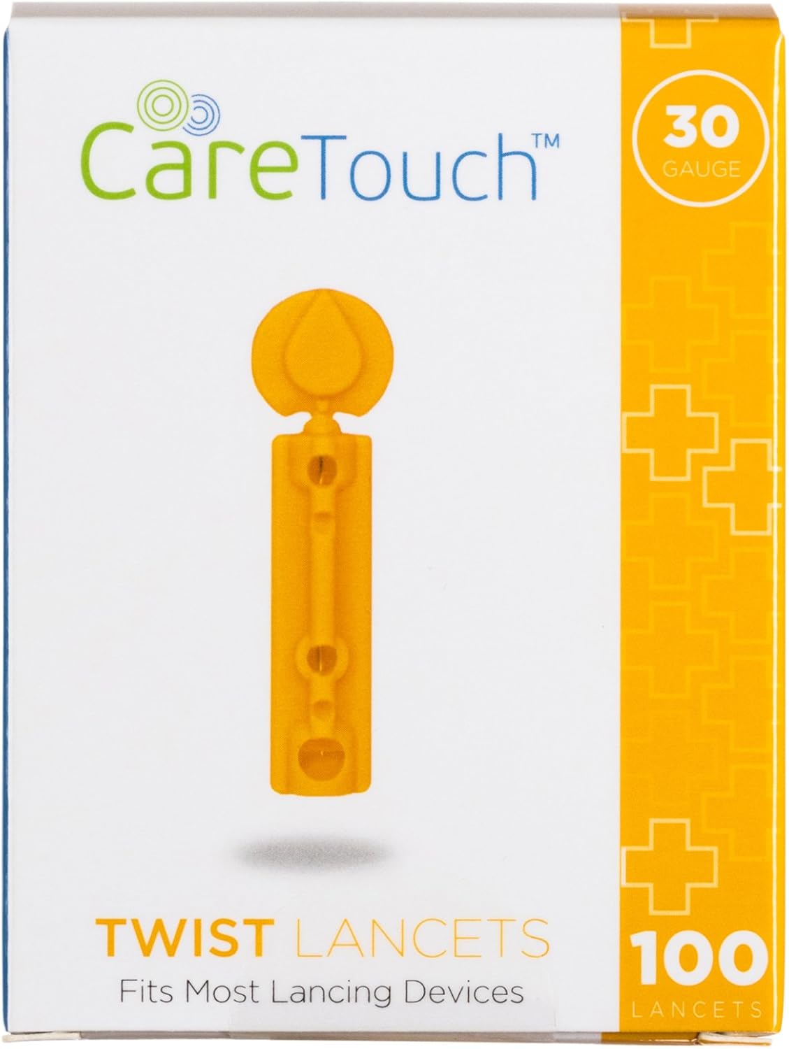 Care Touch Twist Top Lancets 30 Gauge, 300 Lancets: Health & Personal Care
