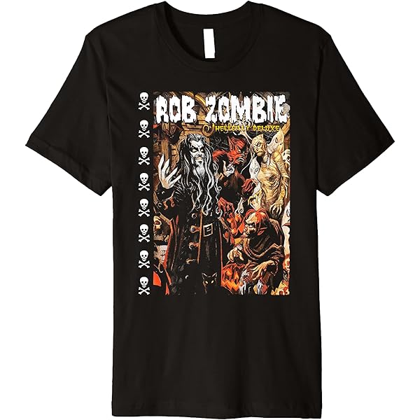 Amazon.com: Rob Zombie – Hellbilly Deluxe T-Shirt : Clothing