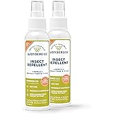 Wondercide - Mosquito, Tick, and Insect Repellent with Natural Essential Oils - DEET-Free Bug Spray and Killer - Safe for Family - Lemongrass 2-Pack of 4 oz Bottle
