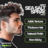 Heist Labs Sea Salt Hair Spray 250ml Matte Finish Texture Grip Volume Styling view 2