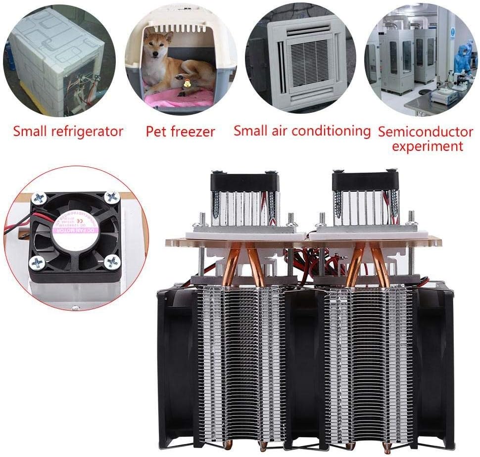 12V 6A Semiconductor Refrigeration Cooler DIY Air Cooling Device