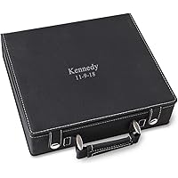 Poker Game Set with Personalized Case | Unique Holiday Christmas, Father's Day, Valentines Day, Birthday Gift for Him…