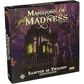 Mansions of Madness Sanctum of Twilight Expansion - Confront the Shadows of the Order! Cooperative Mystery Game, Ages 14+, 1-5 Players, 2-3 Hour Playtime, Made by Fantasy Flight Games