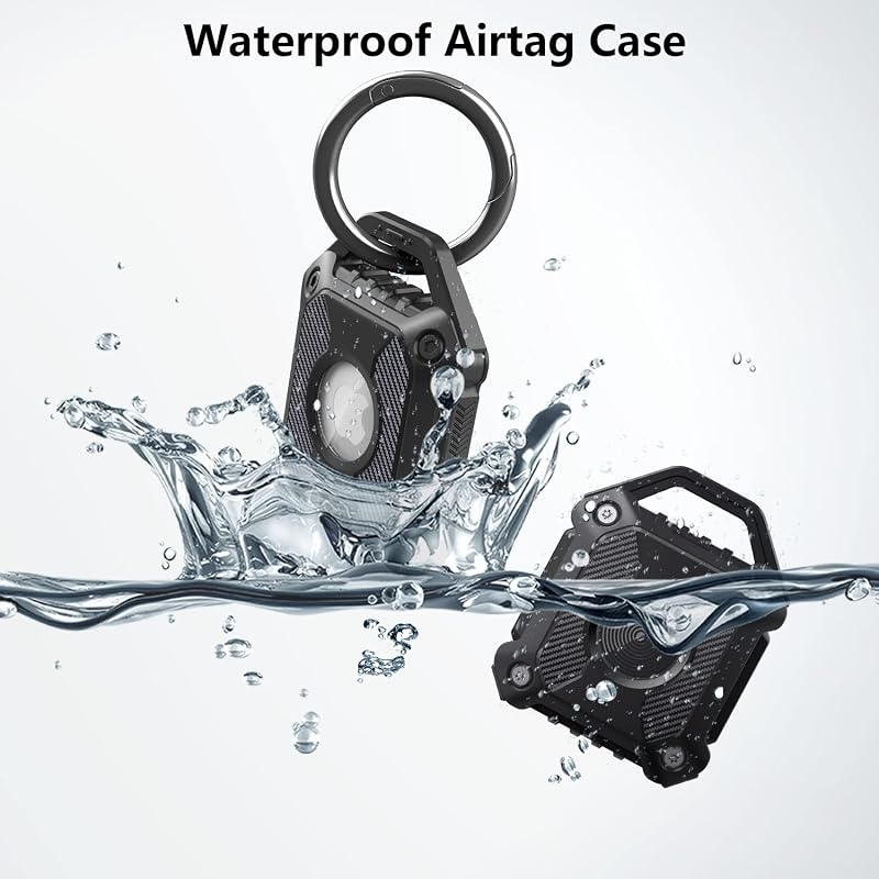 Coque Compatible avec Apple AirTags - Porte-clés Air Tag - Coque de Protection Airtag - Porte-clés en TPU pour Bagages, Chien, Chat, Animal Domestique