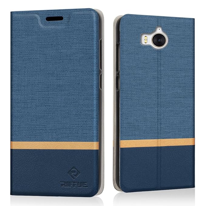 title=Riffue® Huawei Nova Young Custodia, Cover Huawei Y5 2017, Copertura Protettiva