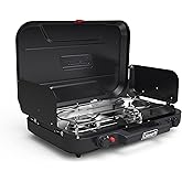 Coleman Classic 3-Burner Propane Camping Stove with InstaStart Ignition, Portable Cooktop with 3 Adjustable Burners & 28,000 