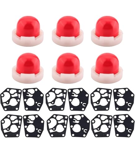 3 X Membrana/guarnizione Carburatore Briggs And Stratton 795083 - Foto 9