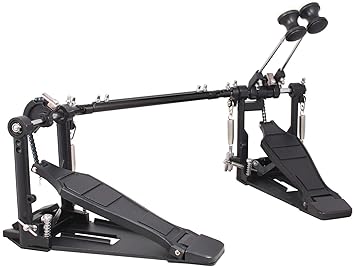 Drum Pedal Double Bass Dual Foot Kick Pedal Percussion Set Single Chain Drive