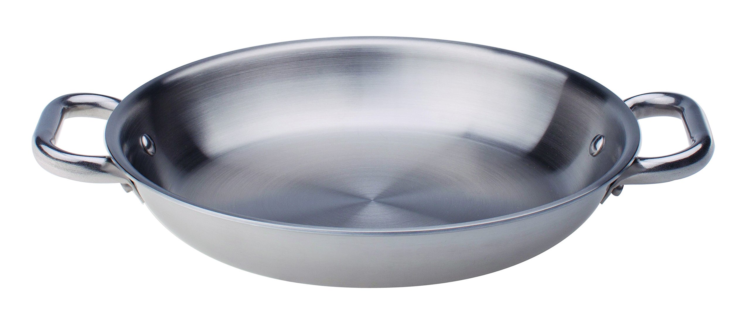 Pentole Agnelli 1932 Collection Inbox Omelette Pan with 2 Handle, Diameter 14 Cm.