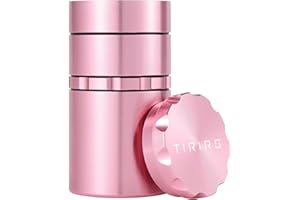 FPVLR 2 Inch Grinder with Large Capacity Storage Container (Pink)