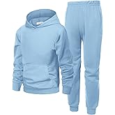 Arshiner 2 Piece Outfit Boys Pullover Hoodies Sweatshirt Suit For Kids Tracksuit Set