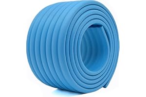 M2cbridge Multifunctional Edge and Corner Guard Coverage Baby Safety Bumper DIY 6.5 Ft (Blue)