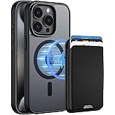 Ntwinro Magnetic for iPhone 12 & iPhone 12 Pro Case with Detachable Magnetic Wallet, Compatible with MagSafe, Credit Card Holder, RFID Blocking, Military Protective Slim Phone Cover, Black