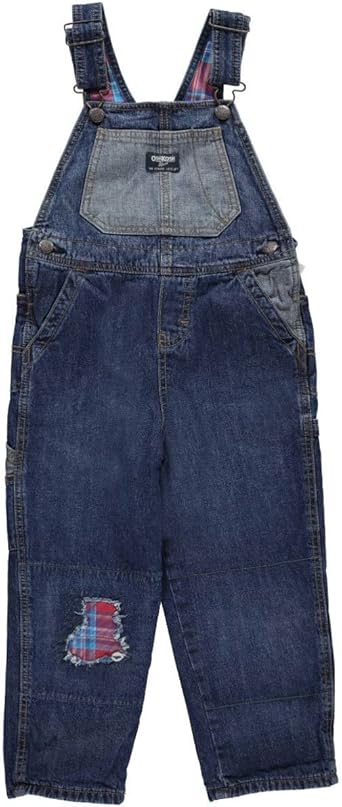 oshkosh flannel lined overalls