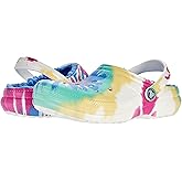 Crocs Kids' Classic Marbled Tie Dye Lined Clogs