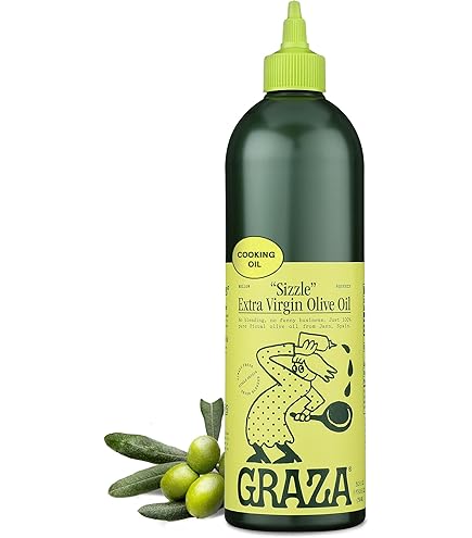 Amazon.com : Graza Sizzle Extra Virgin Olive Oil, Cooking Oil