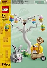 LEGO Easter Bunny and Chick Egg Hunt 40808 Easter Toy 140 Pieces view 6