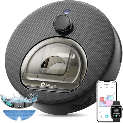M330 Plus Robot Aspirapolvere Lavapavimenti 5000Pa, Grigio