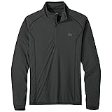 Outdoor Research Men's Echo Quarter Zip, Storm, XXL