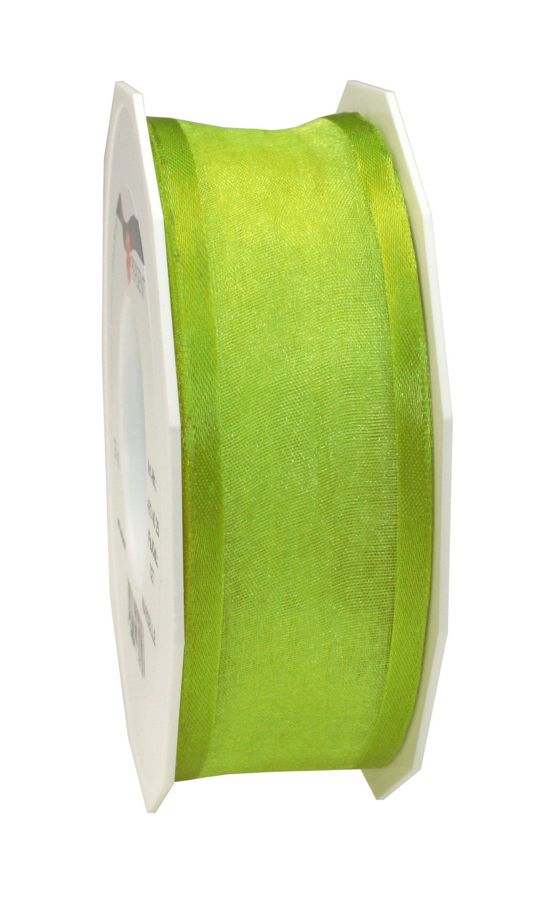 Präsent - Marseille Wired Organza Ribbon Syringa 40 mm Width, 25 m Length