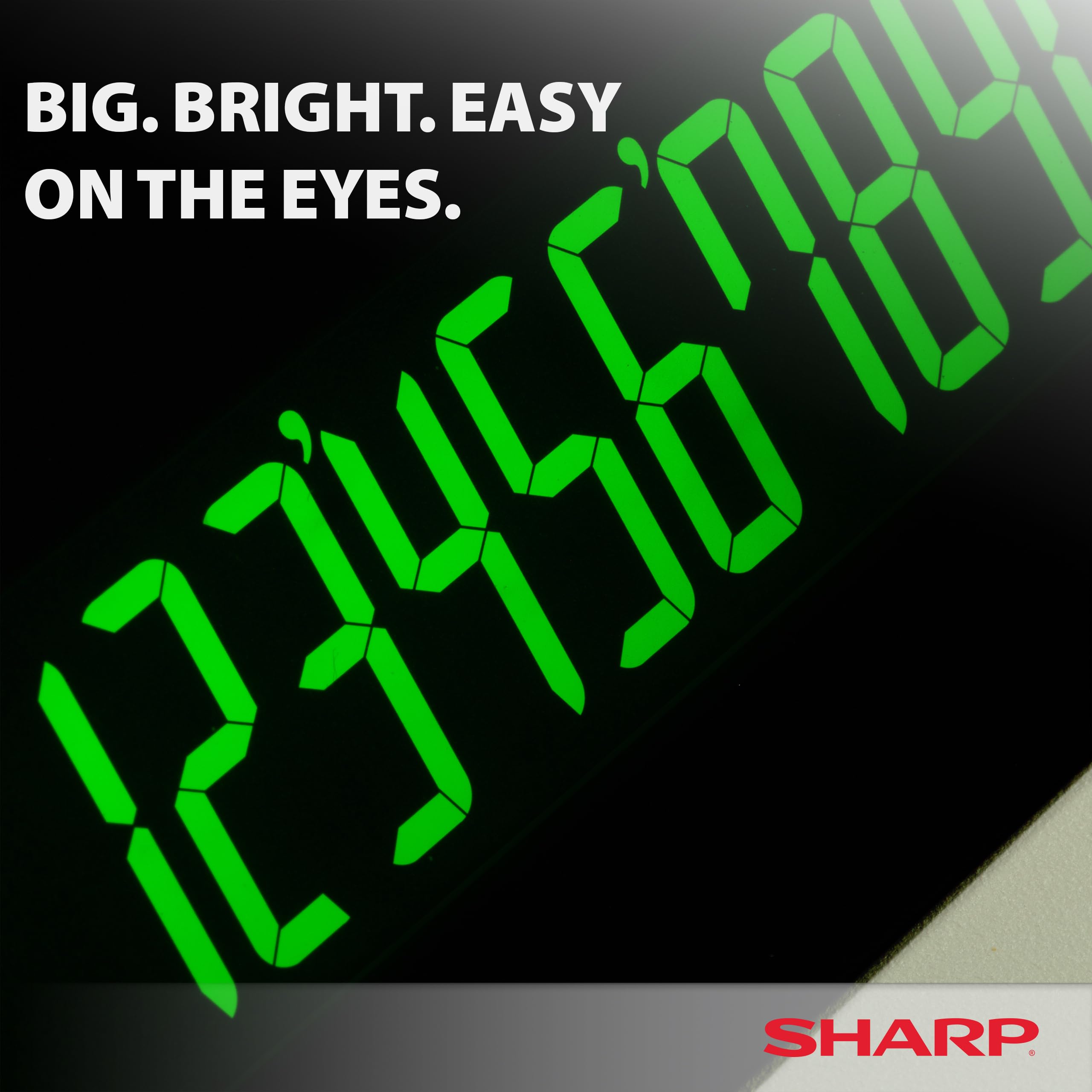 Sharp EL-1197PIII Heavy Duty Color Printing Calculator with Clock and Calendar