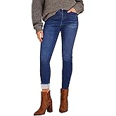GRAPENT Fleece Lined Jeans for Women Trendy High Waisted Skinny Winter Stretchy Denim Pants Ankle Warm Thermal Jeggings