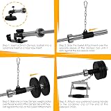 Yes4All KKTV Deluxe T-Bar Row Platform 360° Swivel 2.5cm 5cm Bars view 7