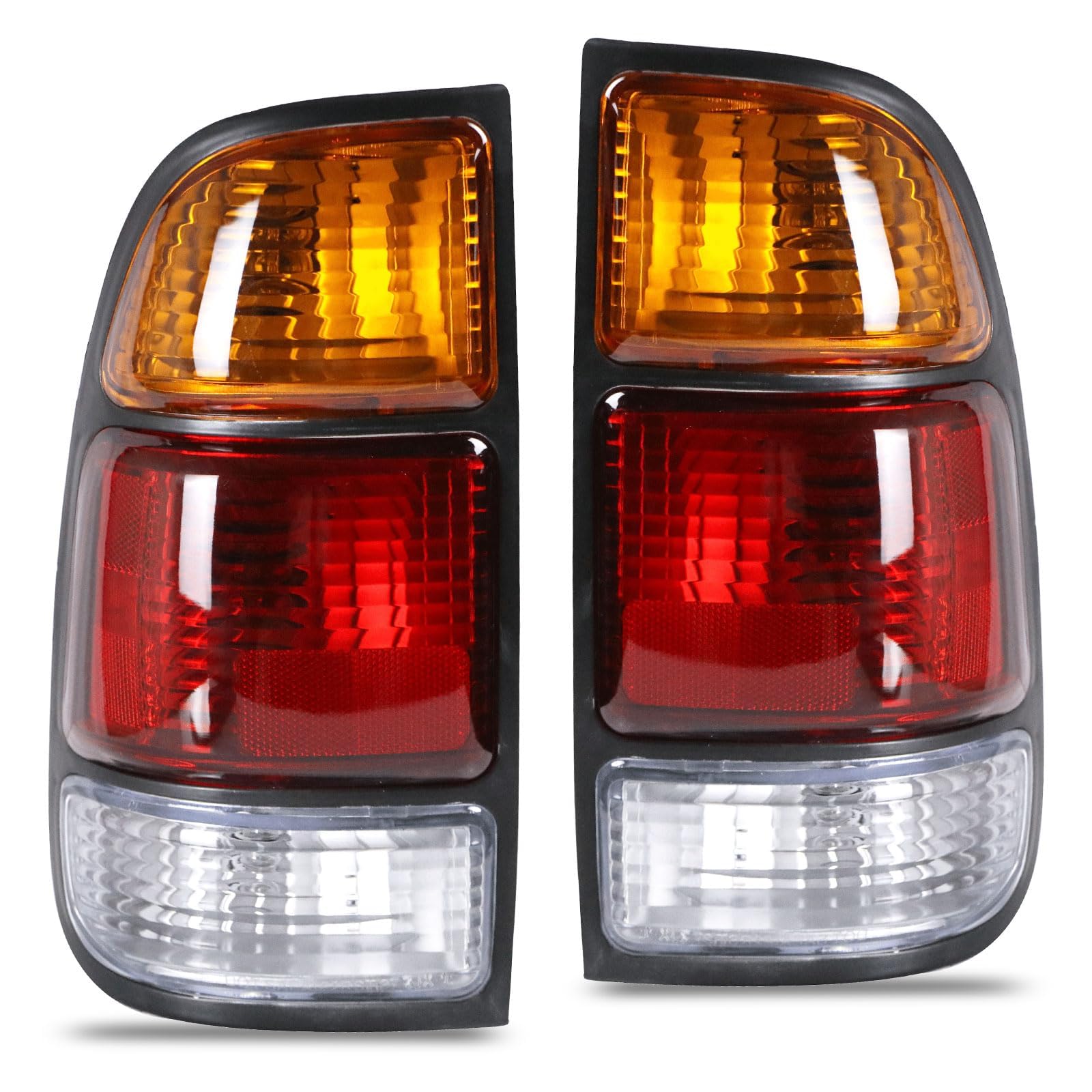 Photo 1 of Tail Light Assembly Compatible With 2000 2001 2002 2003 2004 2005 2006 Toyota Tundra Driver and Passsenger Side Taillights Replace 81550-0C010 81560-0C010(Only Fit Regular and Access Cab)