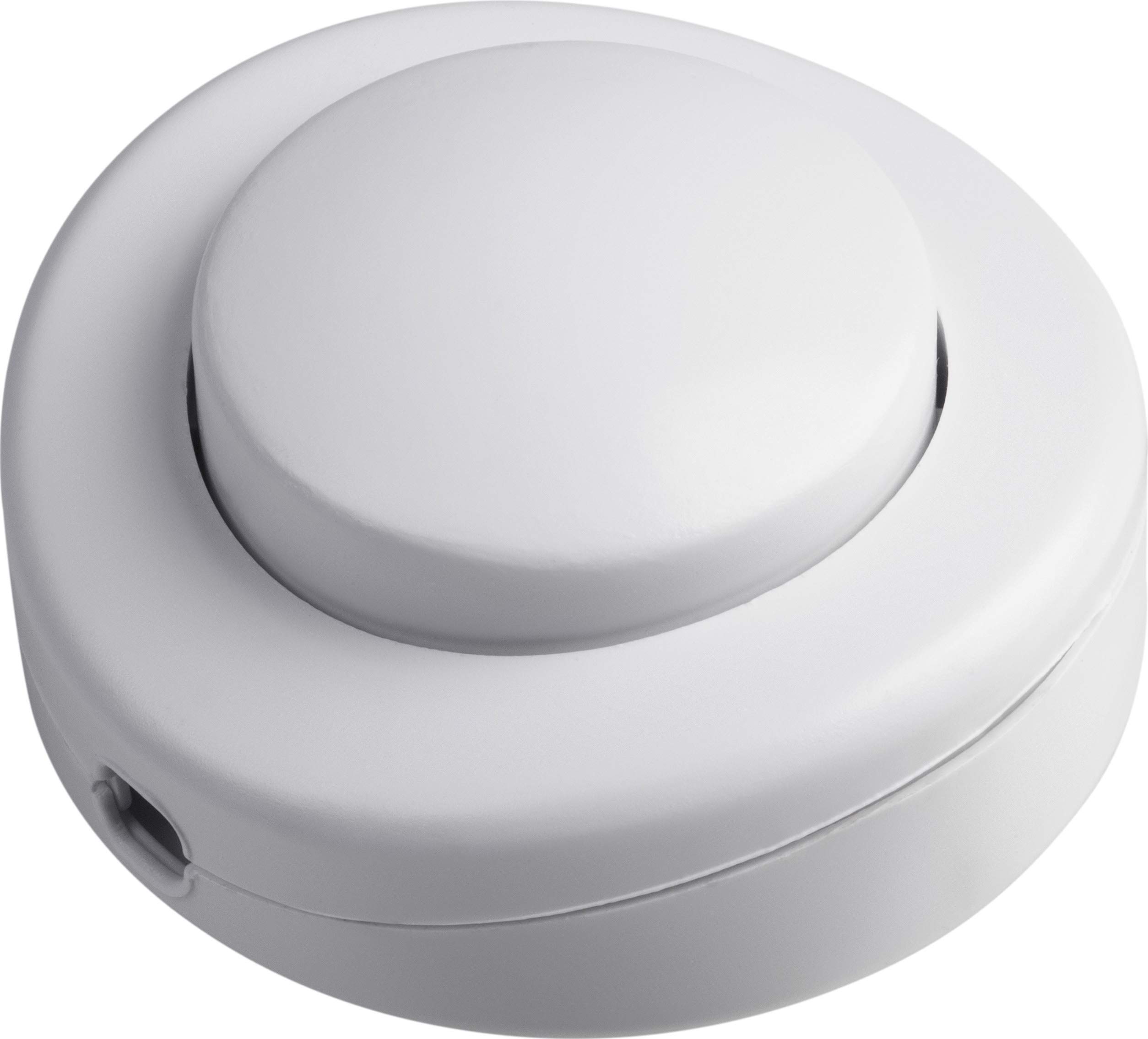 Meister Foot Pedal Switch 1-Pin – Cable clamps Protective Conductor Terminal White 7441400
