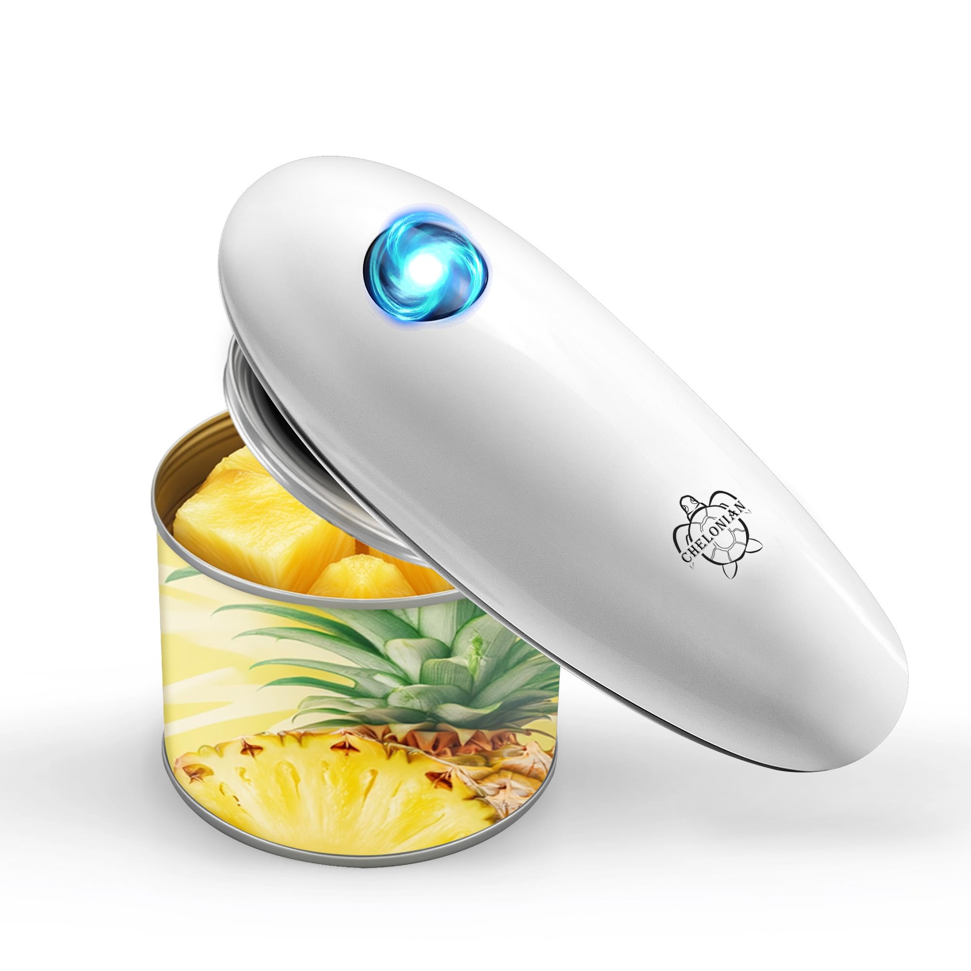 Photo 1 of Electric Can Opener,Automatic One-Touch Operation,One Handed Can Opener Battery Operated for Seniors, with Smooth Edge Cutting, Kitchen Gadget