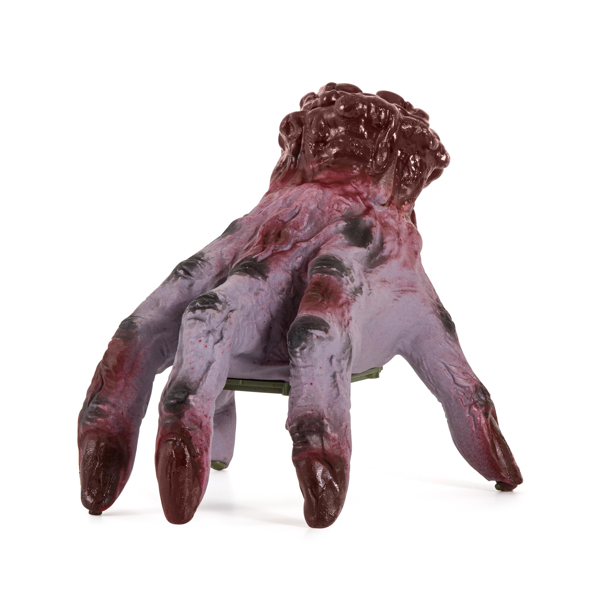 Photo 1 of ELAMAS Halloween Animatronics Crawling Zombie Hand Decorations - Sound Activated with Creepy Sound, Scary Move Haunted House Holiday Severed Hand Decor Horror Prop for Indoor/Outdoor, Yard Lawn