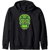 Sugar Skull Zip Hoodie