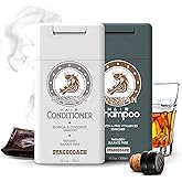 Bossman Hair Shampoo and Conditioner Combo - Hydrating, Strengthening, and Soothing Formula for Men's Hair - Paraben Free & Sulfate Free (Stagecoach) - Packaging May Vary