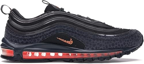 Amazon ナイキ メンズ エアマックス９７ Air Max 97 Safari Off Noir スニーカー Off Noir Total Orange Thunder シューズ バッグ