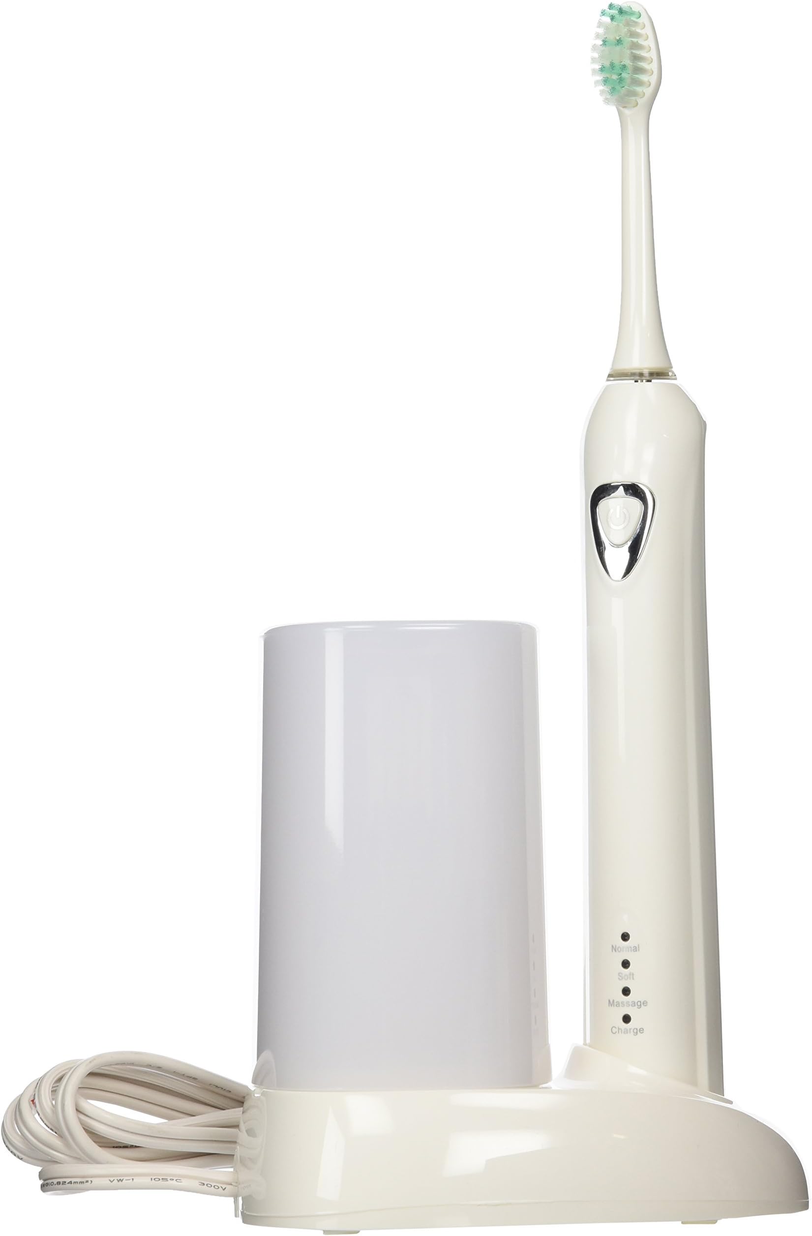 Great Smile Store Crystal Care Plus Professional Sonic Toothbrush with UV, White