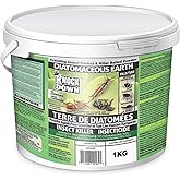 KNOCK DOWN - Diatomaceous Earth Insect Killer, Cockroach, Flea, Ant, Silverfish, Bed Bug Killer for Indoor and Outdoor Use, F
