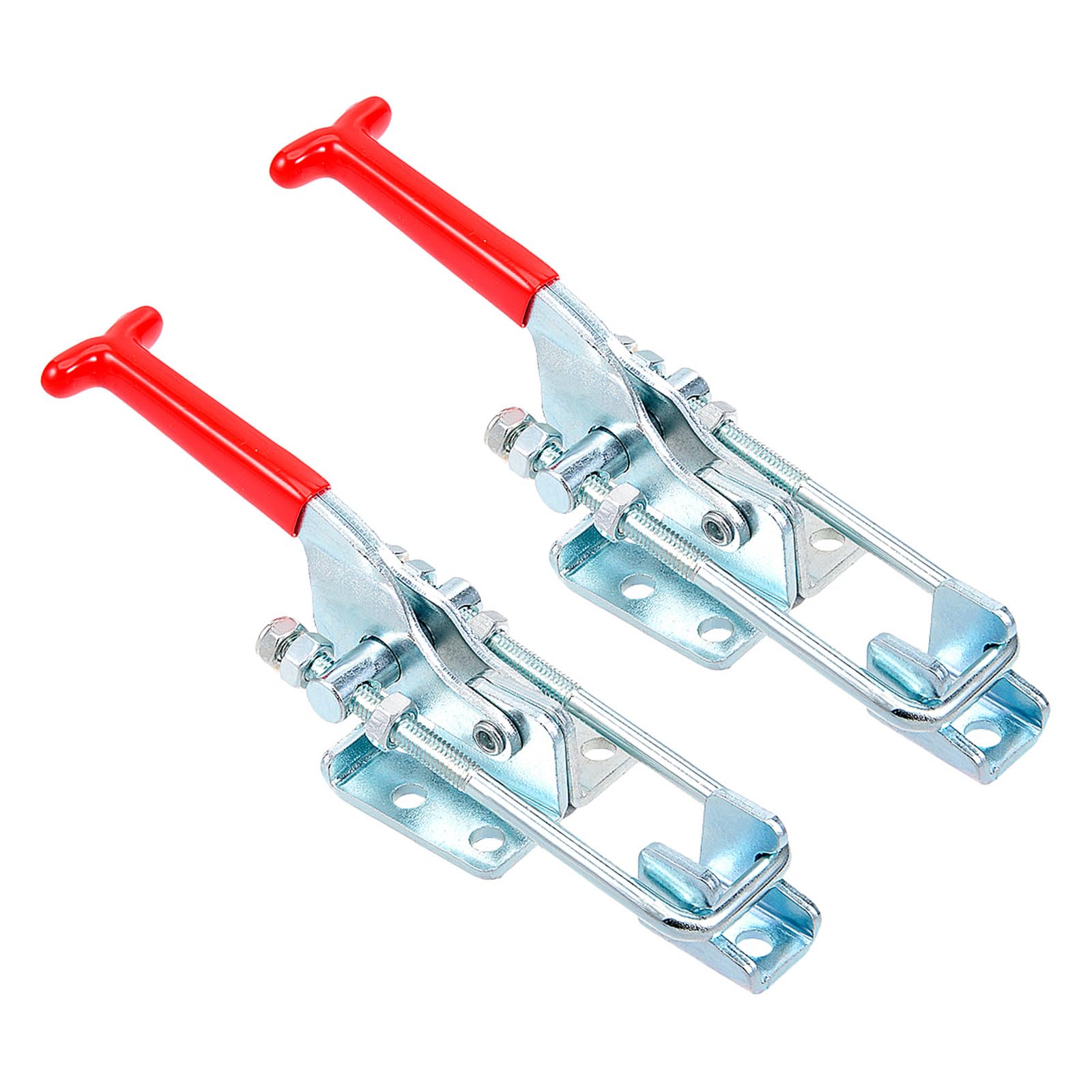 CoCud Toggle Latch Clamp, GH-431 704Lbs Holding Capacity, Pull Action Adjustable Latch - (Applications: for Smoker Lid), 2-Pieces